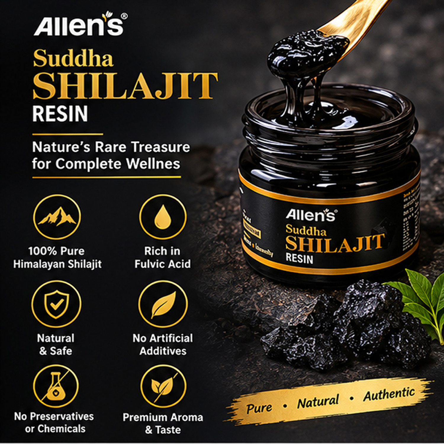 Suddha Shilajit Resin 20 gm - Image 3